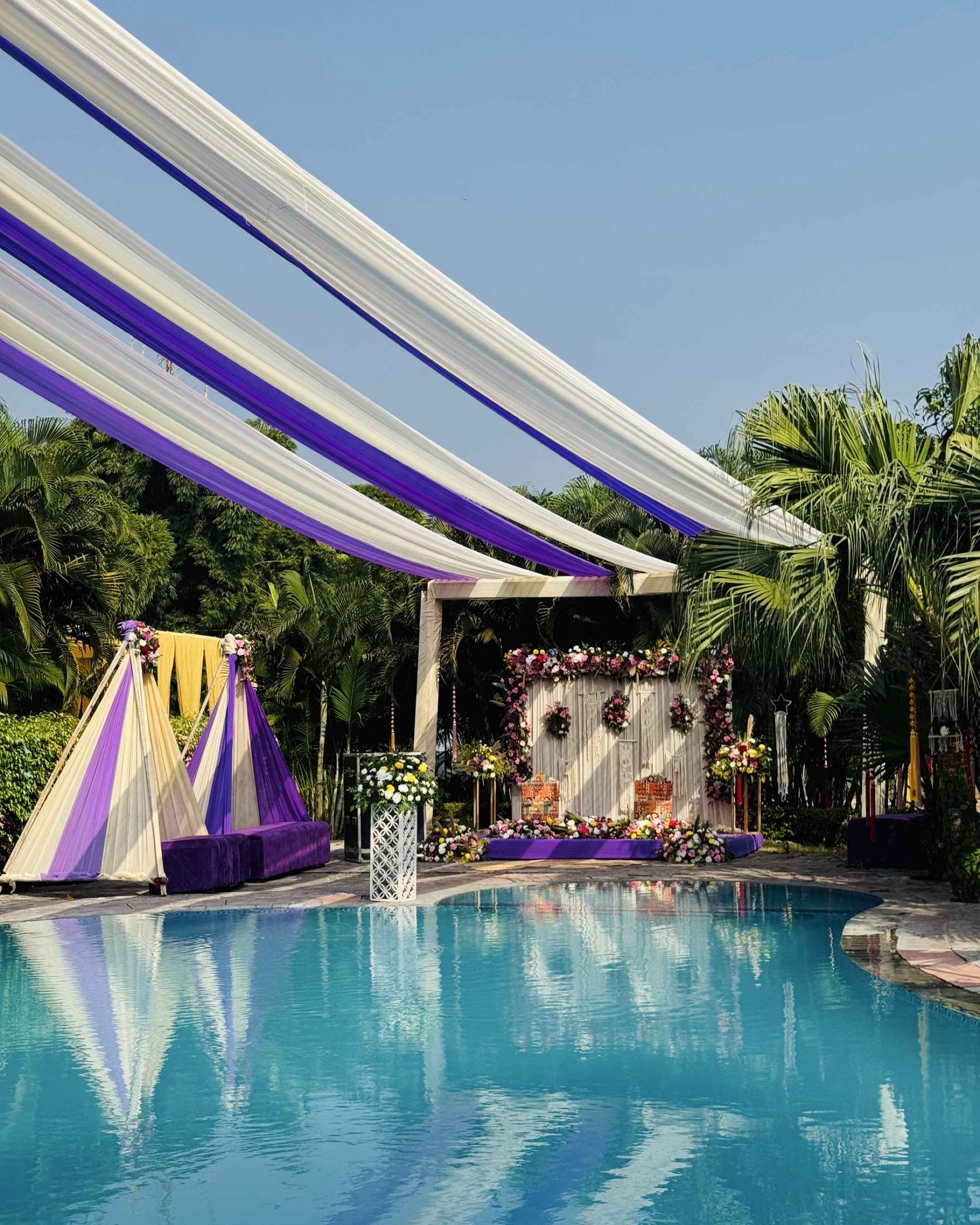 Haldi wedding photo at Corbett Wild Resort